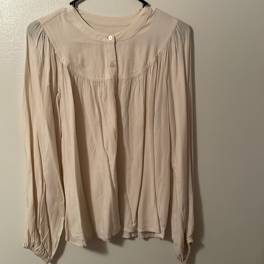 A New Day See Thru Long Sleeve Blouse